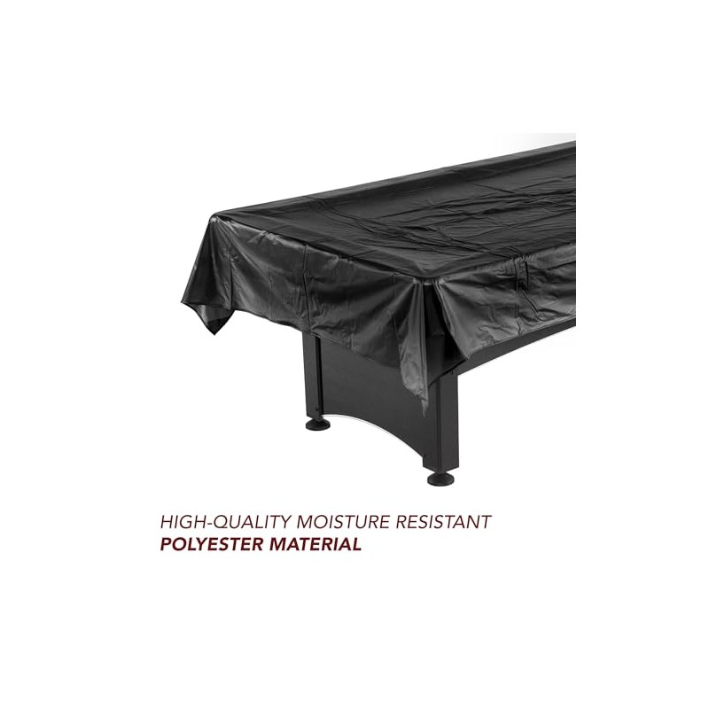 Hathaway Pool Table Billiard Dust Cover, Fits 7-8-Feet Table ,