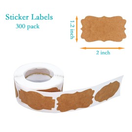 Christmas Gift Name Tags and Labels Stickers, Self-Adhesive Jar Labels for Spice Bottles, Storage Bins, Mason Jars, Essential Oil Bottles, Cosmetics, and Craft Decorations.