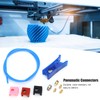 3D Printer PTFE Tube MK9 Pneumatic Connectors Nozzle Kit for