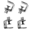 WANGCL 4PCS C Clamps 304 Stainless Steel G Clamps Tiger