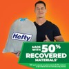 Hefty Bolsas de basura de cocina altas ultra fuertes, color