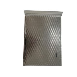 Premium Thermal Bubble Mailer 13" x 17" - Pack of 10 Metallic Foil Mailing Envelopes | Self Seal Cool Bubble Mailers | Waterproof Cold Shipping Package | Insulated Shipping Bags for Food and Cosmetics