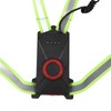 Outdoor Night Running Chest Lights Dual Light Sources IP55 Waterproof