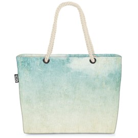 VOID Wasserfarben Verlauf Strandtasche Shopper 58x38x16cm 23L XXL Einkaufstasche Tasche Reisetasche Beach Bag