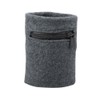 Suddora Zipper Wrist Pouch - Sweatband/Wristband Wallet for Keys, ID,