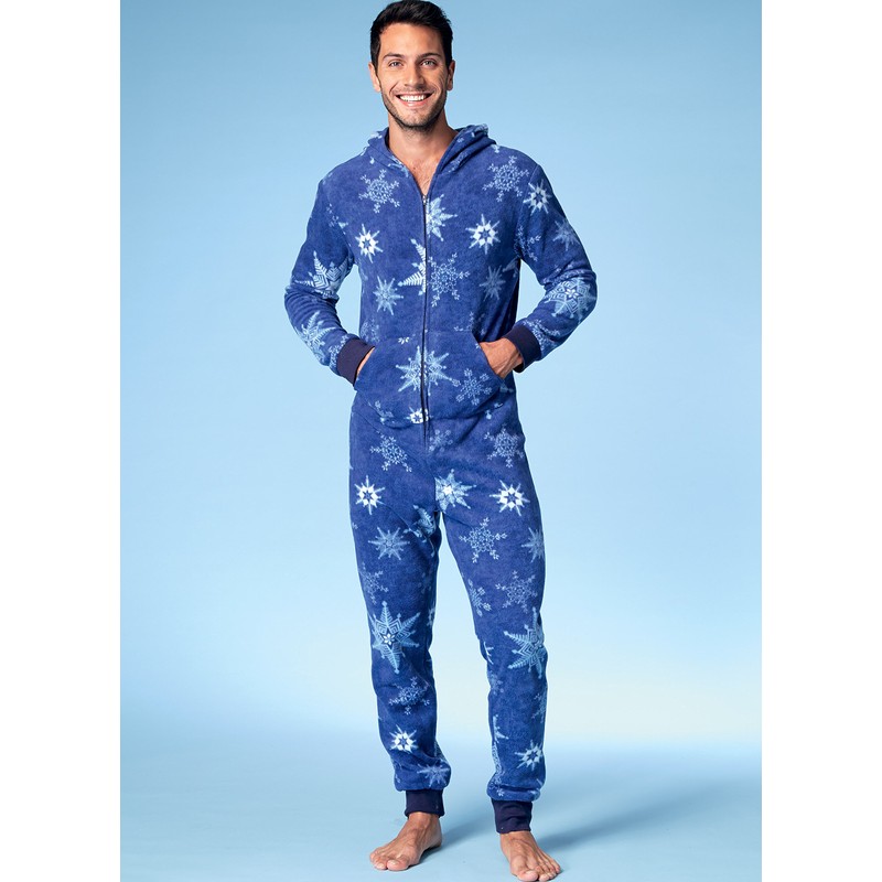 McCall's Patterns Mens/Misses/Boy's/Girls/Child Jumpsuit and Dog Coat, Multi-Colour, Sizes S-XL