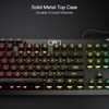 Redragon K513 RGB Membrane Gaming Keyboard, Standard 104 Keys Linear