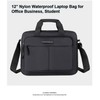 12’’ Waterproof Office Notebook Laptop Business Bag Capacity Student bag