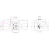 Design House 728733 Terrace 6-Way Universal Entry Door Knob and