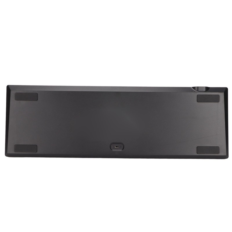 Keyboard 68 Key White Light Three Mode Black Mechanical Keyboard