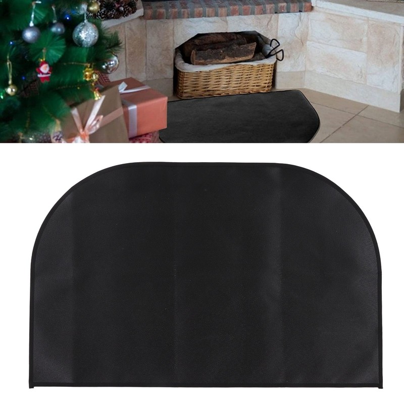 Fire Pit Mat Insulated Fireproof Heat Resistant Foldable Under Grill