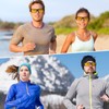 TOODOO 4 Pairs Men Polarized Sunglasses with UV Protection Driving
