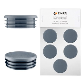 EMFA Round plug cover cap plastic lamellar plug