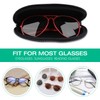 MoKo Glasses Case - [Ultra Lightweight] Neoprene Zip Sunglasses Bag