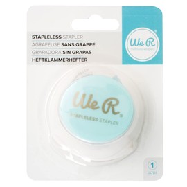 We R Memory Keepers Stapleless Stapler Tool, Synthetic Material, Multi-Colour, 12.1 x 9.4 x 4.9 cm