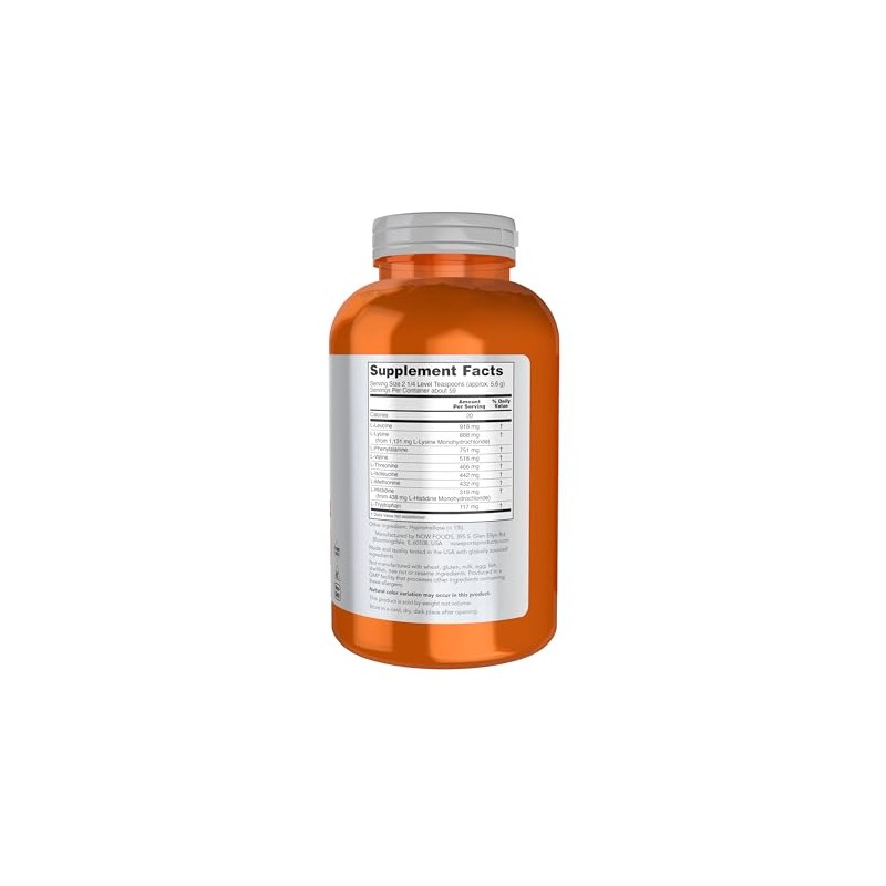 NOW Sports Amino-9 Essentials Powder,330-Grams