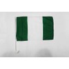 AZ FLAG Nigeria Car Flag 18'' x 12'' - Nigerian