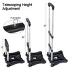 Sutekus Folding Hand Truck and Dolly 110-lbs Lightweight Portable Luggage