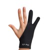 XPPen Painting Gloves, Small, Two Finger Gloves, Ambidextrous, Stain Resistant,