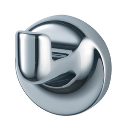 HACEKA Aspen 1121646 Single Hook, Chrome-Plated, Metallic