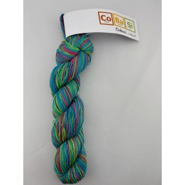 HiKoo Cobasi by HiKoo - FUNTASTIC Color #817 Fingering Weight Yarn Skein