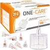 ONE-CARE Agujas Para Bolígrafos, 31 G X 8 Mm, Caja