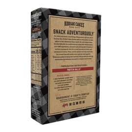 Kodiak Cakes Protein Balls - 2 Boxes - Oatmeal Chocolate Chip Flavor - Includes Sunrise Delights Booklet by Maple Hills Market