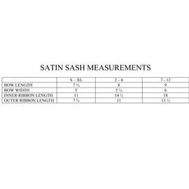 Sweet Kids Satin Preformed Bow Adjustable Sash Belt BabyPink L/Girls 7-12