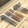 Nagao Chopsticks and Case Set, 9.1 inches (23 cm), Hexagonal