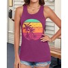 Racerback Tank Tops for Women Summer Sleeveless Round Neck Casual