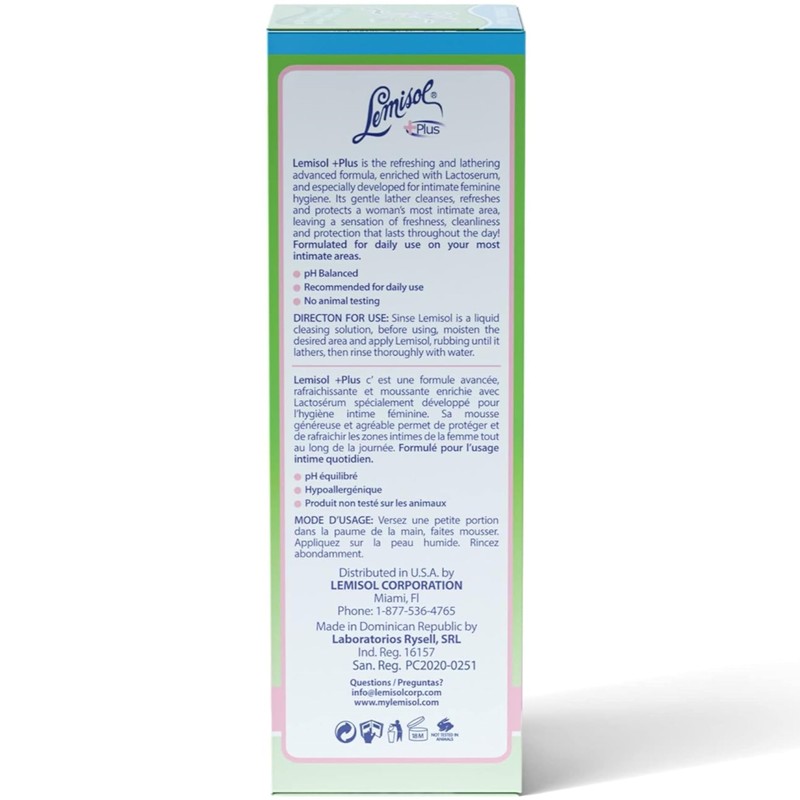 Lemisol Plus Feminine Wash 16 oz (Pack of 5)