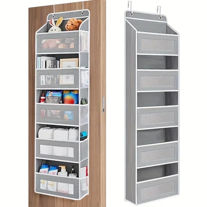 Over Door Storage Organizer with Drawers – Space-Saving Hanging Closet