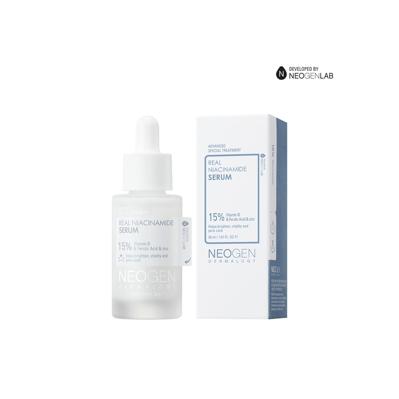 Neogen 네오젠 나이아신아마이드 세럼 30ml 잡티 미백 광채부스터 피부톤 생기