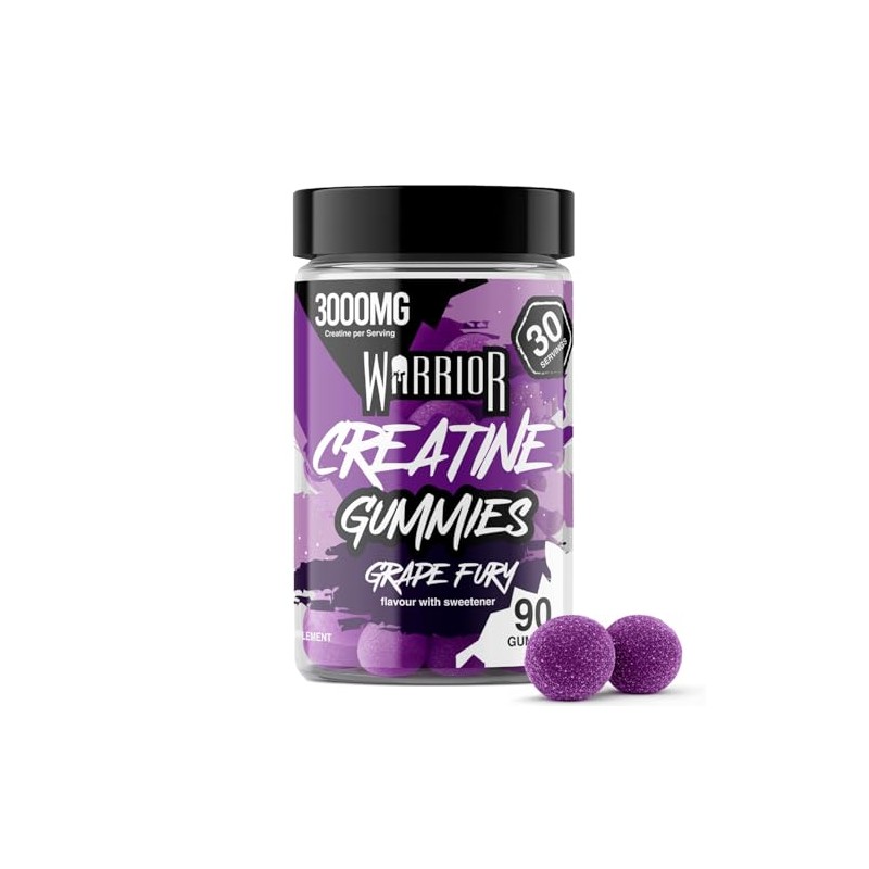 Warrior Creatine Monohydrate Gummies, 90 Gummies