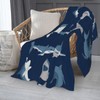 Shark Blanket Soft Warm Shark Throw Blanket for Couch Lightweight