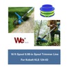 WETOOLPLUS KLS 124-03 16 ft 0.08-in Replacement Trimmer Spool line