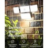 CLAONER Solar Outdoor Lights Motion Sensor 3500LM 288 LED Solar