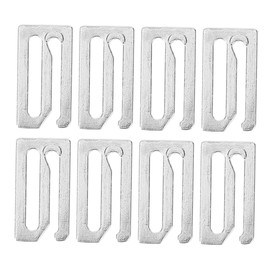 OHPHCALL Metal Bathing Suit Clips 8 Pcs Barber Cape Hooks Hair Cape Clips Bra Hooks Fastener for Professional Salon