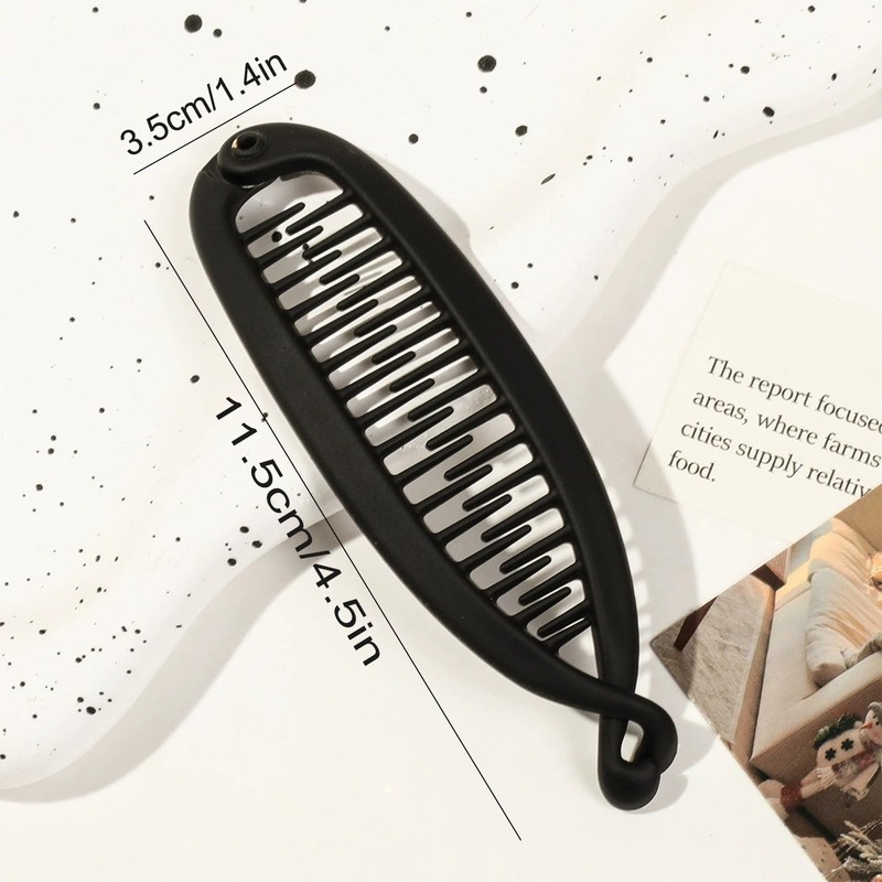 Flomiara Bananen-Haarspangen für Damen, Bananen-Clips für dickes, dünnes Haar, niedliche