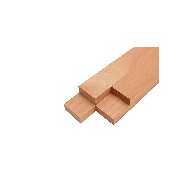 Barrington Hardwoods Okoume Lumber Boards - 3/4" x 2" (4