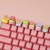 7 PCS Potted Flowers Keycaps for Cherry MX Keyboards -