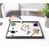Dreamgirnh Zen Garden for Desk, with Crystals and Healing Stones