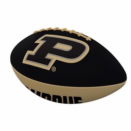 Logo Brands Purdue Boilermakers Pinwheel Junior Size Rubber Football