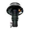 MelTruck® Orange White 18 LED Rotating Beacon Warning Light 12/24V
