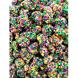 KLub Bulk Gummy Cluster -1.5 lbs Vibrant Rainbow Flavors, Deliciously Fun Clusters, Perfect for Snacking Gummy Clusters Candy, Rainbow Candy Mix with Tangy, Sweet, Gummy and Crunchy Texture - Delicious Classic Sweet Explosion of Strawberry, Grape, Orange, and Lemonade Flavors for Kids and Parties(24 oz)