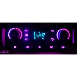 360 LED High Performance 03-06 GM PURPLE LED DIY UPGRADE KIT CLIMATE CONTROL SILVERADO SIERRA ESCALADE H2
