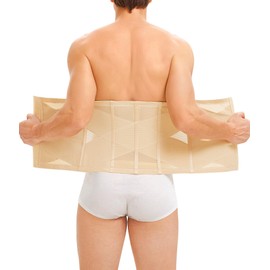 KUMAYES Faja para Gym Hombre Adelgazante Ajustable,Reductor de Grasa de Levantamiento de Pesas,Cinturón Gym Peso,Fajas Moldeadora Gym Deportivo,Faja Reductora Ejercicio,Faja Lumbar Alivio del Dolor