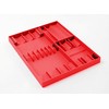 TOOL SORTER SCREWDRIVER ORGANIZER (RED) – Low Profile, Tough-Built Screwdriver