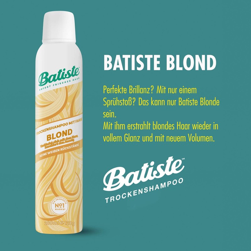 Batiste BATISTE BRILIANT BLOND 200ML