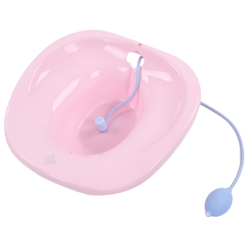 Sitz Bath Seat Deeper Bowl Drain Holes Skid Proof Unisex